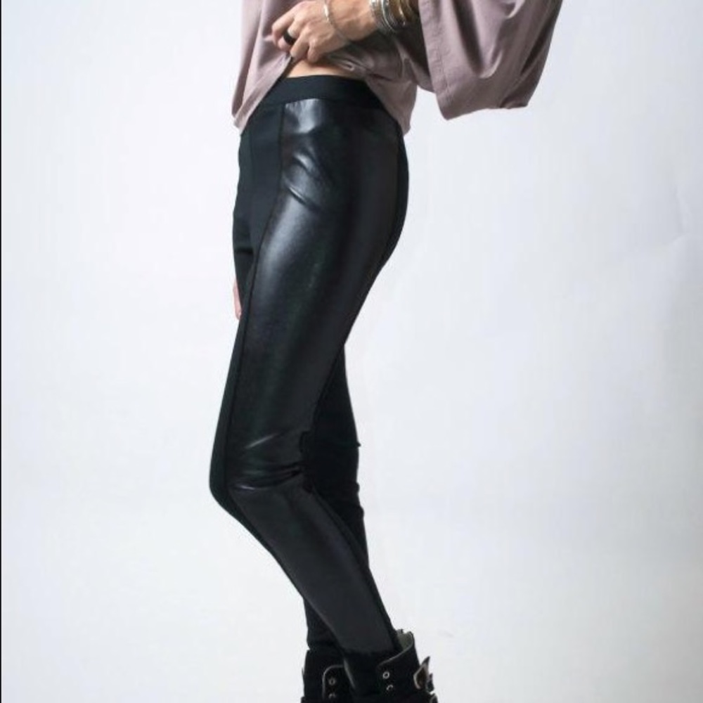 Faux Leather Leggings